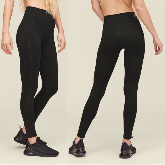 Girlfriend Black Compressive Mid-Rise Legging XS - Picture 3 of 5